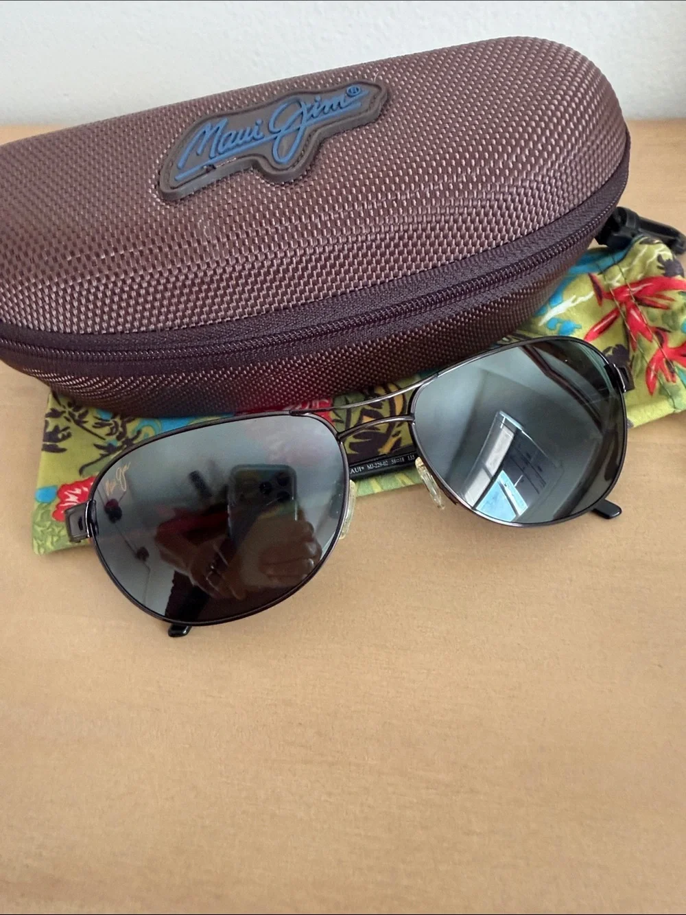 Maui Jim Mahina Polarized MJ 229-02 Sunglasses